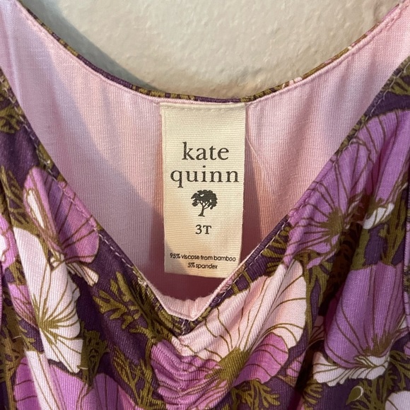 Kate Quinn Purple and Brown Floral Maxi Wide Leg Jumpsuit - Picture 4 of 6